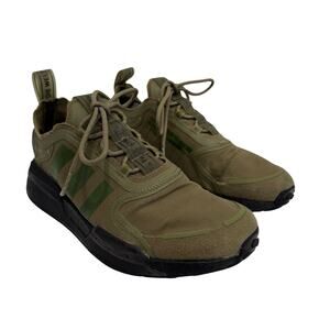 Adidas NMD_V3 J Boost Running Shoes Triple Green GX9804 Mens Size 7